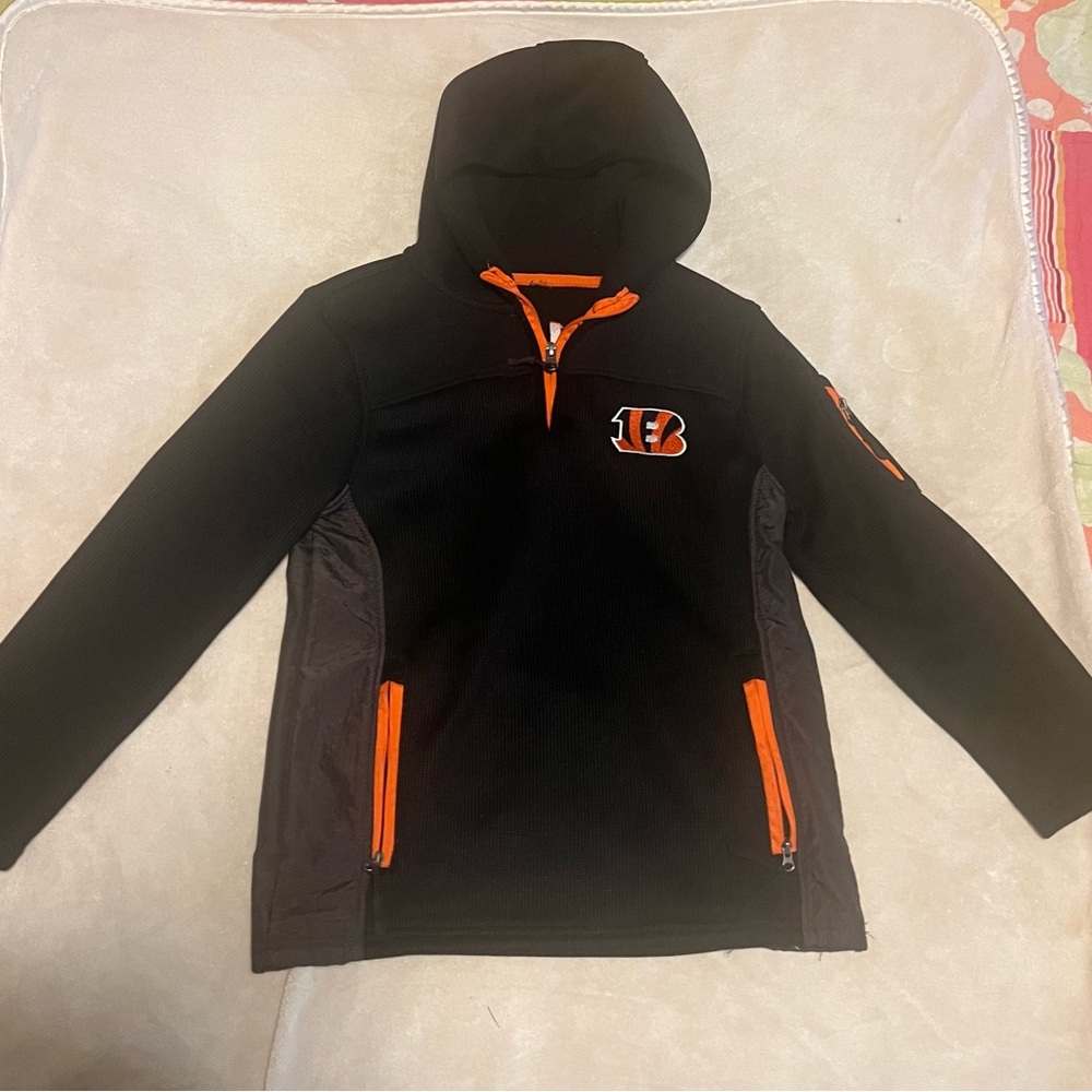 NFL Team Apparel Cincinnati Bengals hooded sweatshirt, medium (10/12)